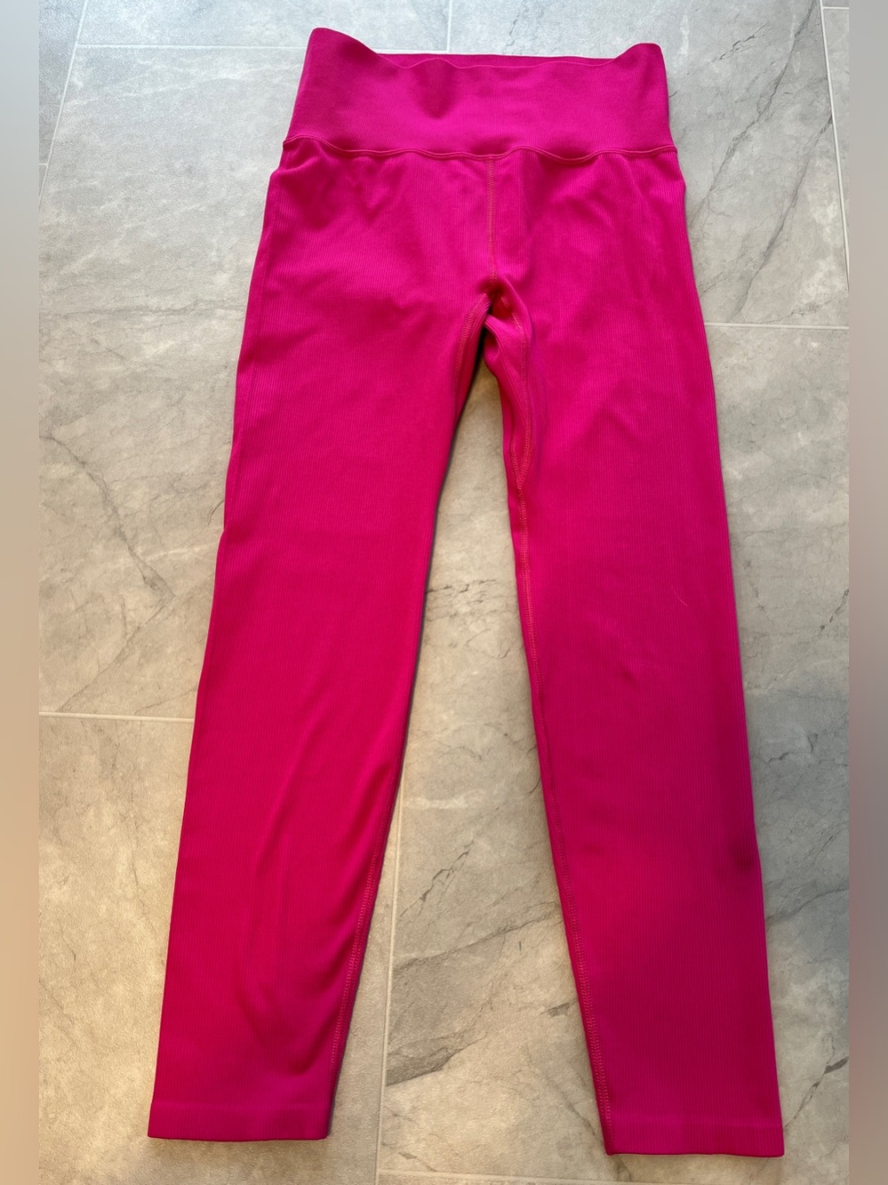 DSG Bright Pink High-Waist women Leggings size medium stretch athletic